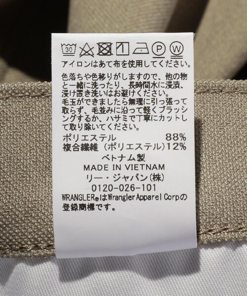 Wrangler（ラングラー）の「＜Wrangler × monkey time＞ TROUSER/トラウザーズ（スラックス・メンズ・ブラック/オリーブ/ベージュ・SMALL/LARGE/MEDIUM）」の7枚目の写真