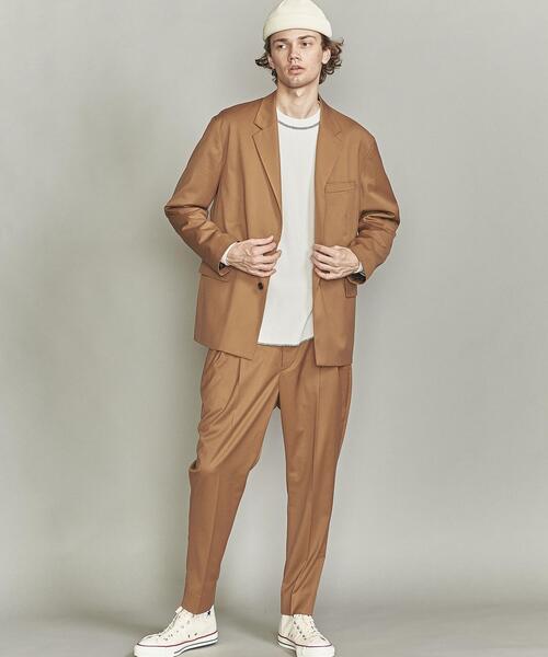 BEAUTY&YOUTH UNITED ARROWS（ビューティーアンドユースユナイテッドアローズ）の「【WEB限定】 by 2タック ワイド テーパード パンツ 【セットアップ対応】（その他パンツ・メンズ・ブラック/ブラウン/ダークグリーン・XL/S/M/L）」の7枚目の写真