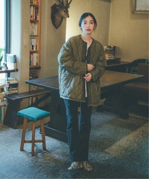 Spick & Span | ◯◯◯【YURIE A.× Spick & Span】キルテッドフィールドブルゾン◆(ブルゾン)