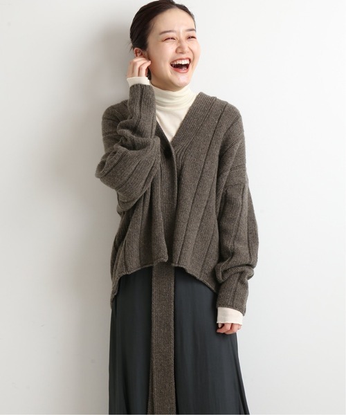 IENA - MIJEONG PARK ミジョン・パーク　RIBBED ショートカーディガン IENA（イエナ）の「【MIJEONG PARK/ミジョン・パーク】RIBBED