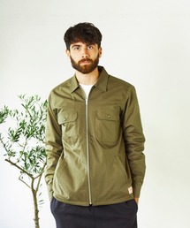 BIG MIKE（ビッグマイク）の「BIG MIKE ZIP SHIRT OUTER (ビッグマイク )(2colors)(10203-6005)（ブルゾン）」