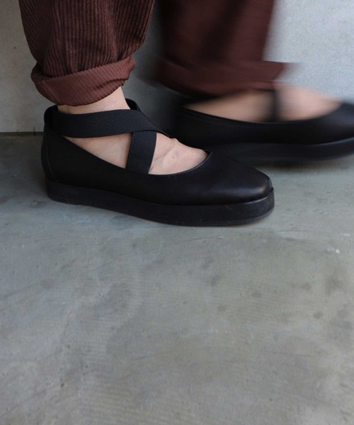 antiqua（アンティカ）の「日本製。本革ゴアシューズ（パンプス