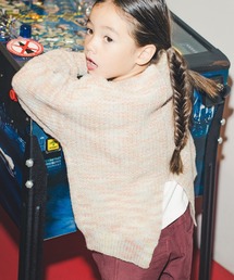 RADCHAP | バックスリットミックスニット(ニット/セーター)