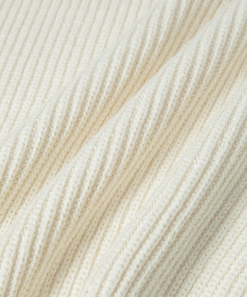 ADAM ET ROPE'（アダムエロペ）の「片畦スリットカーディガン（カーディガン/ボレロ・レディース・ホワイト/ネイビー/ターコイズブルー/イエロー・FREE）」の17枚目の写真