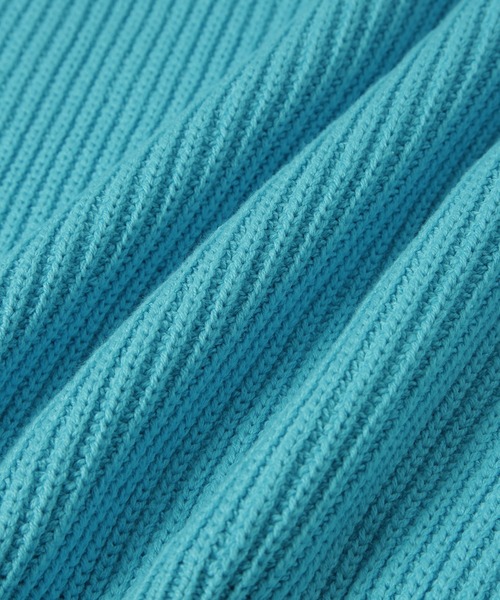 ADAM ET ROPE'（アダムエロペ）の「片畦スリットカーディガン（カーディガン/ボレロ・レディース・ホワイト/ネイビー/ターコイズブルー/イエロー・FREE）」の11枚目の写真