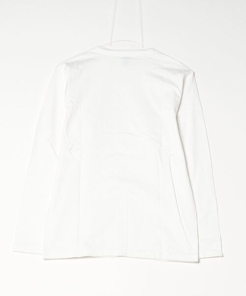 WALLA WALLA SPORT（ワラワラスポーツ）の「L/S POCKET TEE / ロングスリーブポケットT（Tシャツ/カットソー・メンズ・ブラック/ベージュ/チャコールグレー/インディゴブルー/ホワイト・SMALL/X-LARGE/LARGE/MEDIUM）」の7枚目の写真