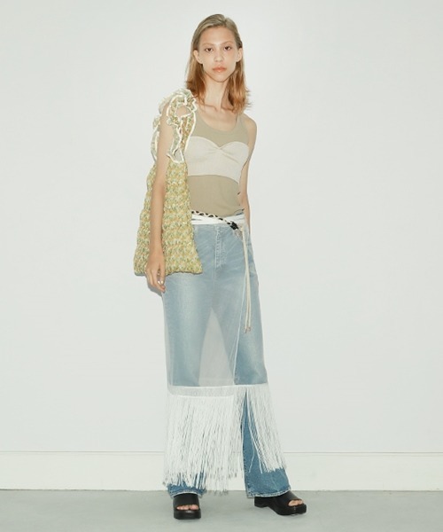 Casselini（キャセリーニ）の「ギャザートート（トートバッグ・レディース・ブラック/ピンク/イエロー/グリーン・FREE）」の6枚目の写真