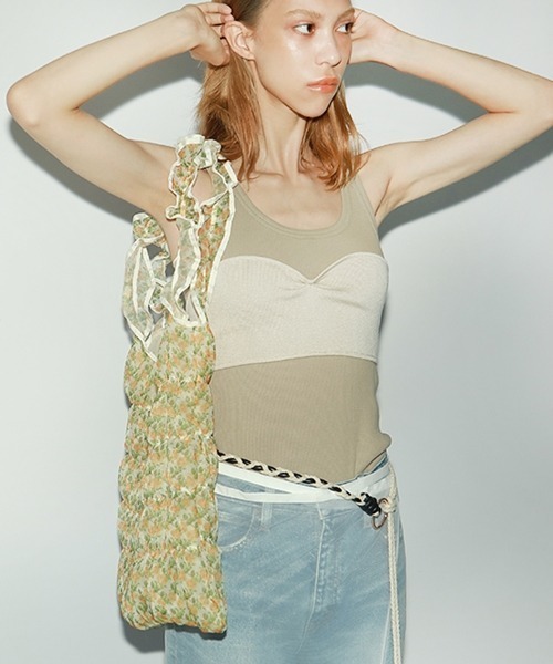 Casselini（キャセリーニ）の「ギャザートート（トートバッグ・レディース・ブラック/ピンク/イエロー/グリーン・FREE）」の15枚目の写真