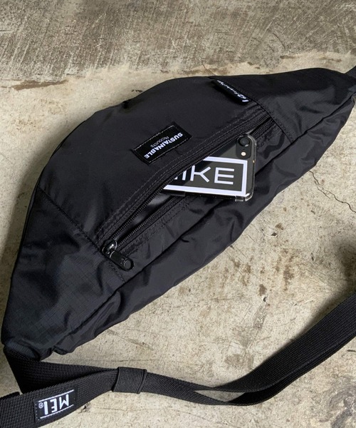 MEI(メイ)の「ST:MEI SUSTAINABLE BOTTOMLINE サスティナブル ボトムライン/ボディーウエストバック(ボディバッグ/ウエストポーチ・レディース・ブラック/オリーブドラブ/ライトブラウン/ブラウン/ネイビー・FREE)」の14枚目の写真