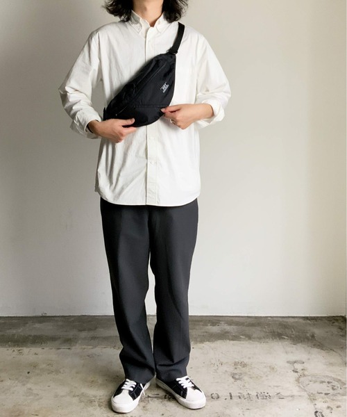 MEI(メイ)の「ST:MEI SUSTAINABLE BOTTOMLINE サスティナブル ボトムライン/ボディーウエストバック(ボディバッグ/ウエストポーチ・レディース・ブラック/オリーブドラブ/ライトブラウン/ブラウン/ネイビー・FREE)」の17枚目の写真