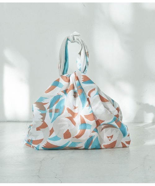 ROPE' PICNIC（ロペピクニック）の「【むす美】アクアドロップ(撥水)ふろしき（その他・レディース・ネイビー/サックスブルー/ピンク・FREE）」の9枚目の写真