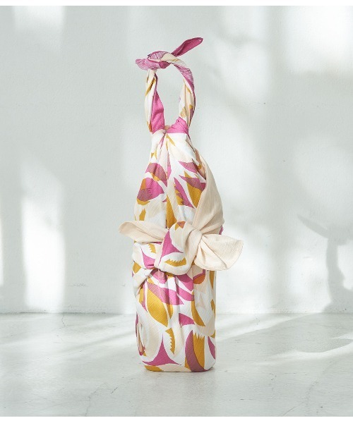 ROPE' PICNIC（ロペピクニック）の「【むす美】アクアドロップ(撥水)ふろしき（その他・レディース・ネイビー/サックスブルー/ピンク・FREE）」の6枚目の写真