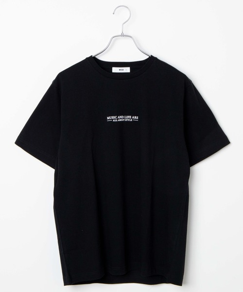 WEGO(ウィゴー)の「レトロロゴプリント半袖Tシャツ(Tシャツ/カットソー・メンズ・ブラック/ダークグリーン・MEDIUM/LARGE/SMALL)」の11枚目の写真