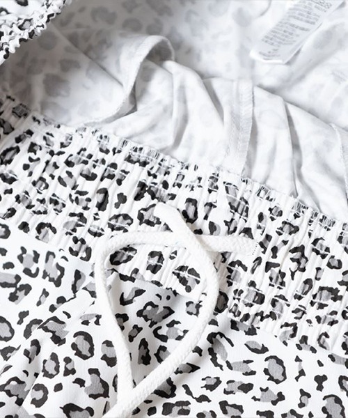 COOKMAN（クックマン）の「Cookman クックマン シェフショートパンツ ハーフパンツ イージーパンツ  スノーレオパード（その他パンツ・メンズ・ホワイト・MEDIUM/LARGE/X-LARGE）」の5枚目の写真