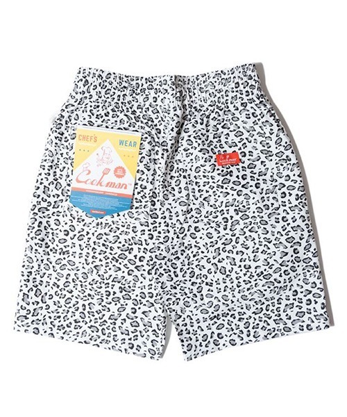 COOKMAN（クックマン）の「Cookman クックマン シェフショートパンツ ハーフパンツ イージーパンツ  スノーレオパード（その他パンツ・メンズ・ホワイト・MEDIUM/LARGE/X-LARGE）」の6枚目の写真