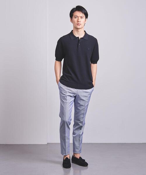 LACOSTE（ラコステ）の「＜LACOSTE（ラコステ）＞【別注】 ポロシャツ（ポロシャツ・メンズ・ホワイト/ライトブルー/ネイビー・4/3/5）」の6枚目の写真