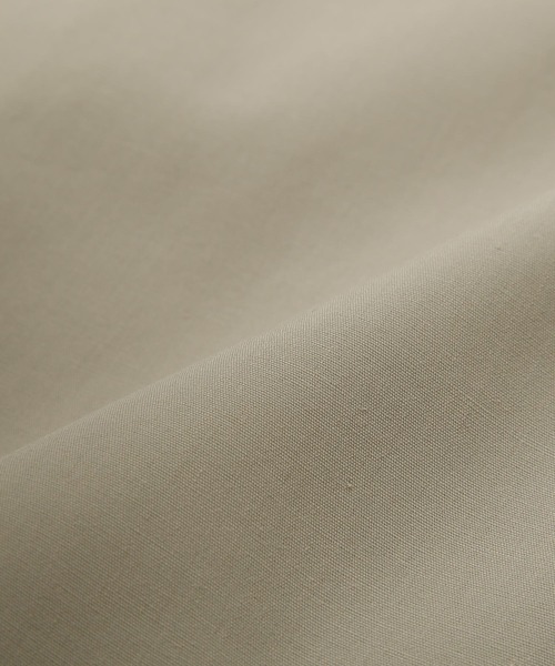 ZIP FIVE（ジップファイブ）の「【ZIP FIVE】高密度T/Cブロード スタンダード レギュラー 半袖シャツ（シャツ/ブラウス・メンズ・ベージュ/ネイビー/オリーブ/チャコール/ホワイト系/ネイビー系/ブルー系/ブラック/パープル/オフホワイト/ブルー/ダークネイビー/ブラック系/ネイビー系1・X-LARGE/SMALL/MEDIUM/LARGE）」の19枚目の写真