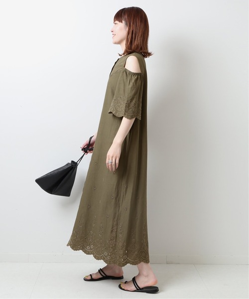 ⭐︎美品⭐︎HVN ワンピース　Breakfast レーヨン100 bulle de savon（ビュルデサボン）の「リネンキャッチワッシャー