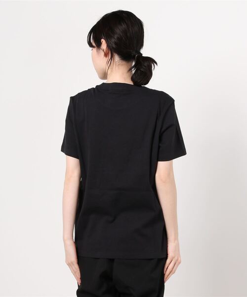 adidas Originals（アディダスオリジナルス）の「adidas Originals/アディダス オリジナルス ROUNGE WEAR ADICOLOR CLASSICS LOOSE TEE/ラウンジウェア アディカラー クラシックス ルーズ半袖シャツ（Tシャツ/カットソー・レディース・ブラック/ホワイト・M/L/XL/S）」の4枚目の写真