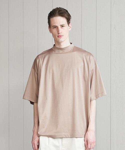 H BEAUTY＆YOUTH　MOCK NECK T-SHIRT H BEAUTY&YOUTH UNITED ARROWS（エイチビューティーアンドユース