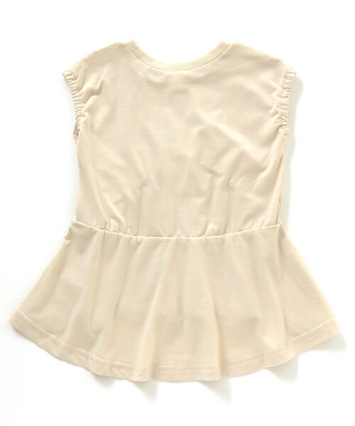 apres les cours（アプレレクール）の「/お花モチーフチュニック_接触冷感（Tシャツ/カットソー・キッズ・オレンジ/キナリ/ネイビー・100/110/90/140/120/80/130）」の7枚目の写真