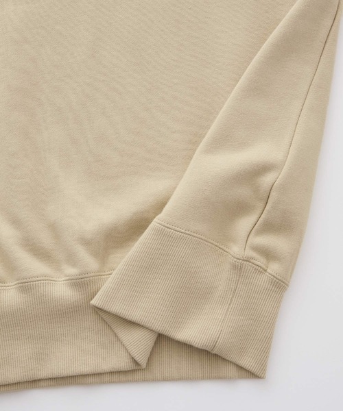 Lee(リー)の「Lee/リー BIG MINI LOGO SWEAT ロゴ刺繍 オーバーサイズプルオーバースウェット(スウェット・メンズ・ブラック系その他/サックスブルー/ピンク系その他/グレー/ベージュ・XL/M/L)」の13枚目の写真