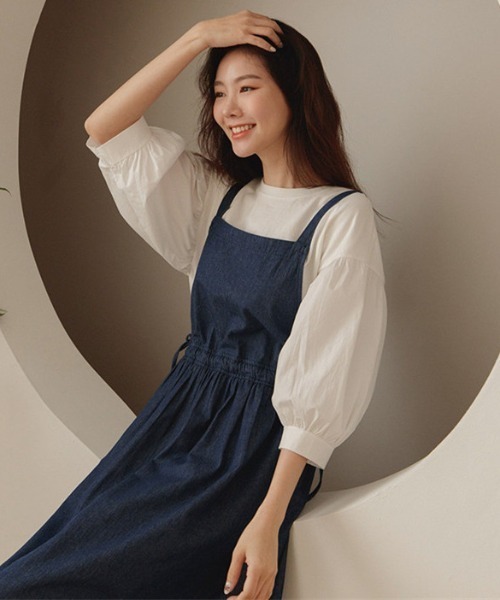 ABITOKYO(アビトーキョー)の「綿麻ボリュームスリーブブラウス(シャツ/ブラウス・レディース・ホワイト/ブラック/ベージュ・FREE)」の5枚目の写真