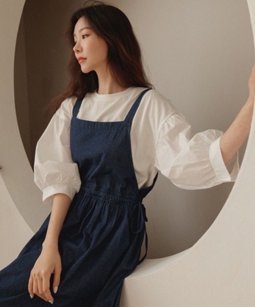 ABITOKYO(アビトーキョー)の「綿麻ボリュームスリーブブラウス(シャツ/ブラウス・レディース・ホワイト/ブラック/ベージュ・FREE)」の7枚目の写真