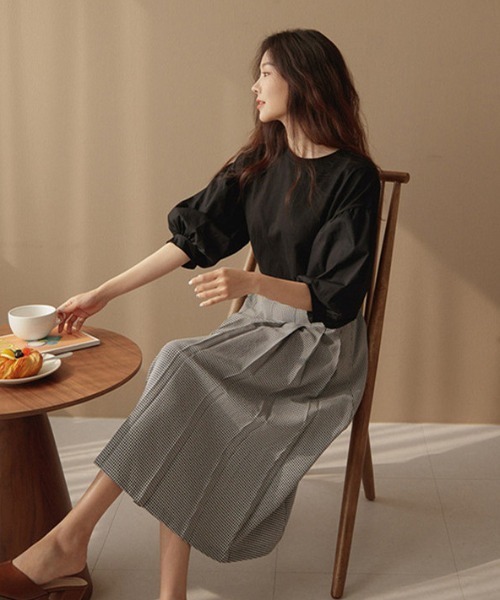 ABITOKYO(アビトーキョー)の「綿麻ボリュームスリーブブラウス(シャツ/ブラウス・レディース・ホワイト/ブラック/ベージュ・FREE)」の16枚目の写真