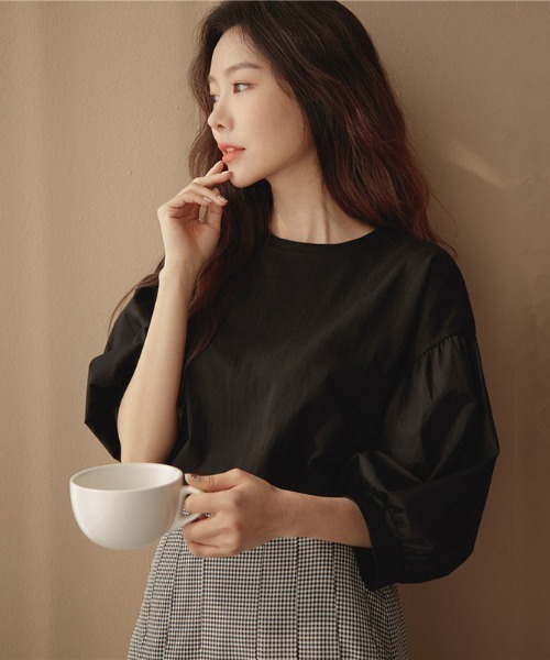 ABITOKYO(アビトーキョー)の「綿麻ボリュームスリーブブラウス(シャツ/ブラウス・レディース・ホワイト/ブラック/ベージュ・FREE)」の18枚目の写真