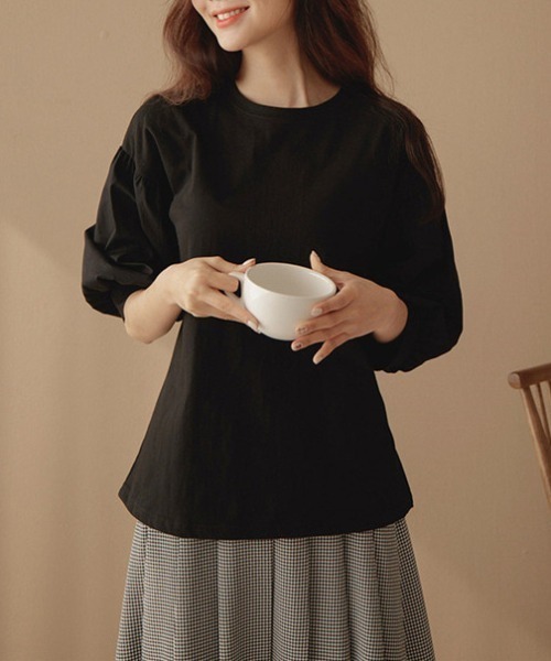 ABITOKYO(アビトーキョー)の「綿麻ボリュームスリーブブラウス(シャツ/ブラウス・レディース・ホワイト/ブラック/ベージュ・FREE)」の22枚目の写真