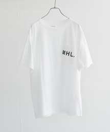 MHL. | MHL.　PRINTED COTTON JERSEY(Tシャツ/カットソー)