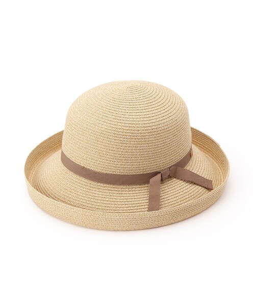 DRESKIP(ドレスキップ)の「◆洗えるセーラーハット(ハット・レディース・ブラウン系/アイボリー/ベージュ・00)」の1枚目の写真