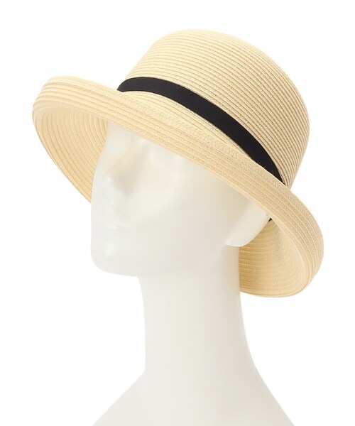 DRESKIP(ドレスキップ)の「◆洗えるセーラーハット(ハット・レディース・ブラウン系/アイボリー/ベージュ・00)」の4枚目の写真