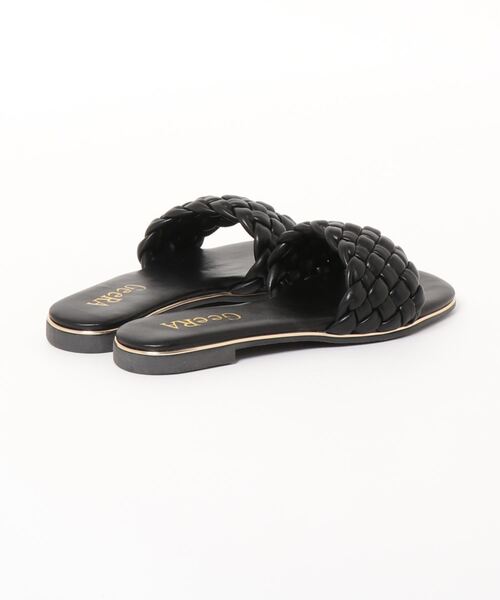 GeeRA(ジーラ)の「メッシュ編フラットサンダル(サンダル・レディース・グリーン/ブラック/アイボリー/シルバー・X-LARGE/MEDIUM/LARGE/SMALL)」の7枚目の写真