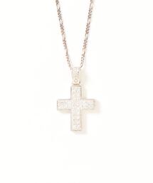 L.H.P（エルエイチピー）の「WILLSHOTT/ウィルショット/クロスネックレス/CROSS W/CZ（ネックレス・キッズ）」