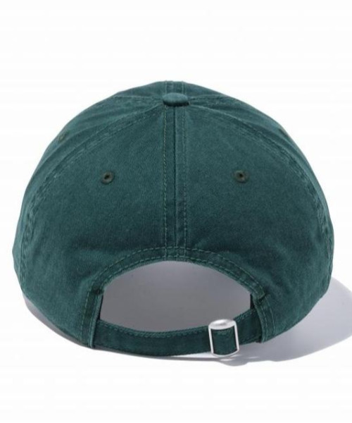 NEW ERA(ニューエラ)の「NEW ERA/ニューエラ キャップ 9TWENTY クロスストラップ ウォッシュドコットン 11434005(キャップ・メンズ・ダークグリーン・FREE)」の2枚目の写真