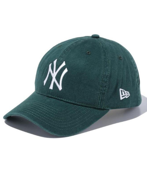 NEW ERA(ニューエラ)の「NEW ERA/ニューエラ キャップ 9TWENTY クロスストラップ ウォッシュドコットン 11434005(キャップ・メンズ・ダークグリーン・FREE)」の6枚目の写真