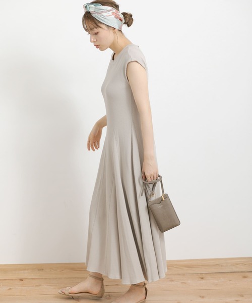 サーマルカットフレアワンピース