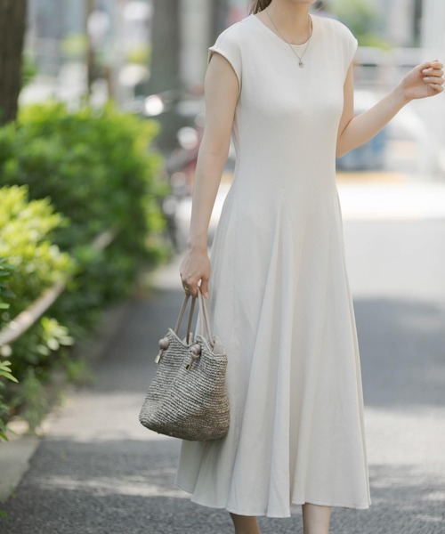 サーマルカットフレアワンピース