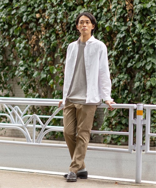 EDIFICE（エディフィス）の「リネンミックス カッタウェイシャツ