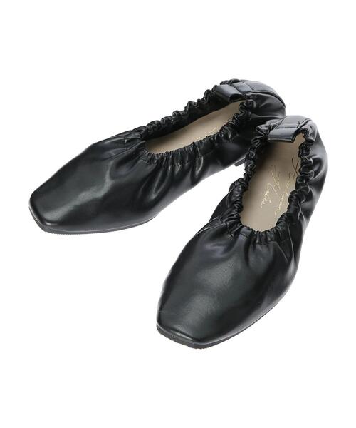 AMERICAN HOLIC(アメリカンホリック)の「ギャザーバレエシューズ(パンプス・レディース・ブラック/キャメル/ホワイト・L/M/S)」の20枚目の写真