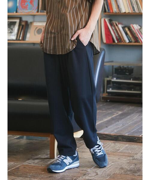 CRAFT STANDARD BOUTIQUE(クラフトスタンダードブティック)の「ダブルフェイスイージーパンツ *◇(その他パンツ・メンズ・ブラック/ネイビー・LL/M/L)」の22枚目の写真