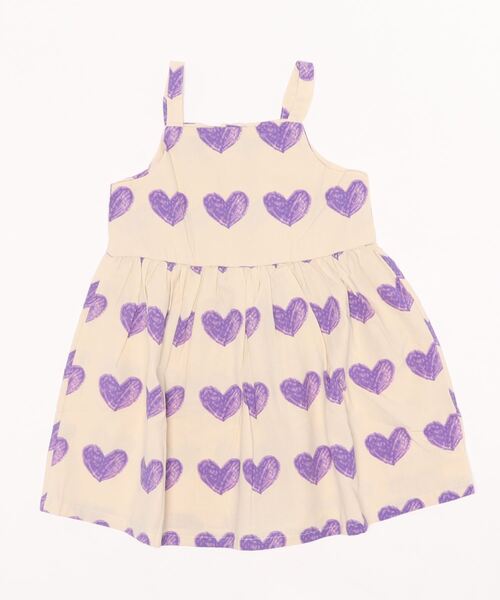 aimoha（アイモハ）の「【aimoha-KIDS-】ハート柄セットアップ (SS)（セットアップ・キッズ・パープル系その他/イエロー系その他/パープル/イエロー・90/100/140/80/120/130/110）」の17枚目の写真