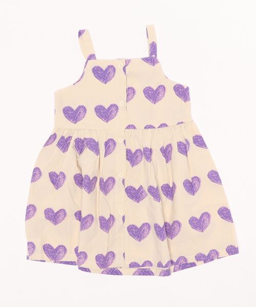 aimoha（アイモハ）の「【aimoha-KIDS-】ハート柄セットアップ (SS)（セットアップ・キッズ・パープル系その他/イエロー系その他/パープル/イエロー・90/100/140/80/120/130/110）」の19枚目の写真