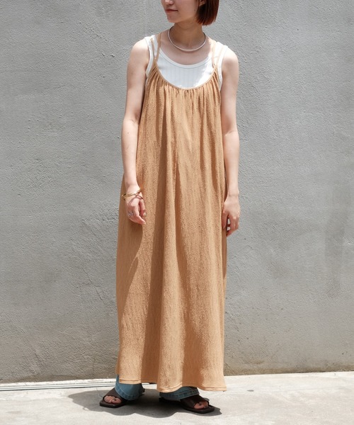 CIAOPANIC TYPY（チャオパニックティピー）の「【ZOZOTOWN限定】ギャザープリーツロングワンピース（ワンピース・レディース・ブラック/イエロー・ONE SIZE）」の10枚目の写真