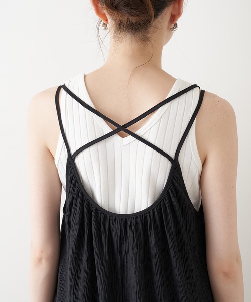 CIAOPANIC TYPY（チャオパニックティピー）の「【ZOZOTOWN限定】ギャザープリーツロングワンピース（ワンピース・レディース・ブラック/イエロー・ONE SIZE）」の15枚目の写真