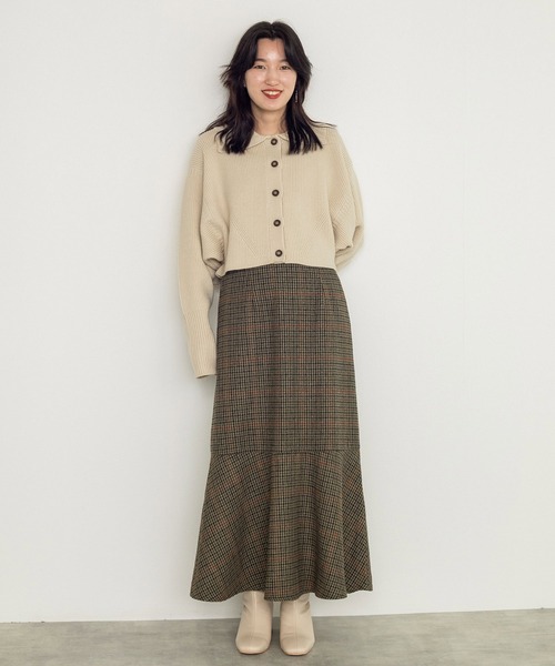 w closet（ダブルクローゼット）の「【新色追加】ストレッチブーツ（ブーツ・レディース・ブラック/キナリ/ベージュ/セージグリーン・L/M）」の13枚目の写真