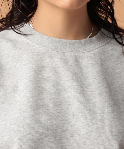 FEELING MADE（フィーリングメイド）の「FEELING MADE エアリースウェット ドローストリング スウェット（スウェット・レディース・ブラック/ライトグレー/ダークグリーン・FREE）」の17枚目の写真