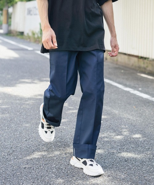 ディッキーズ　Dickies ワークパンツ ワイド　ストリート Dickies チノパン Dickies/ディッキーズ ツータックパンツ